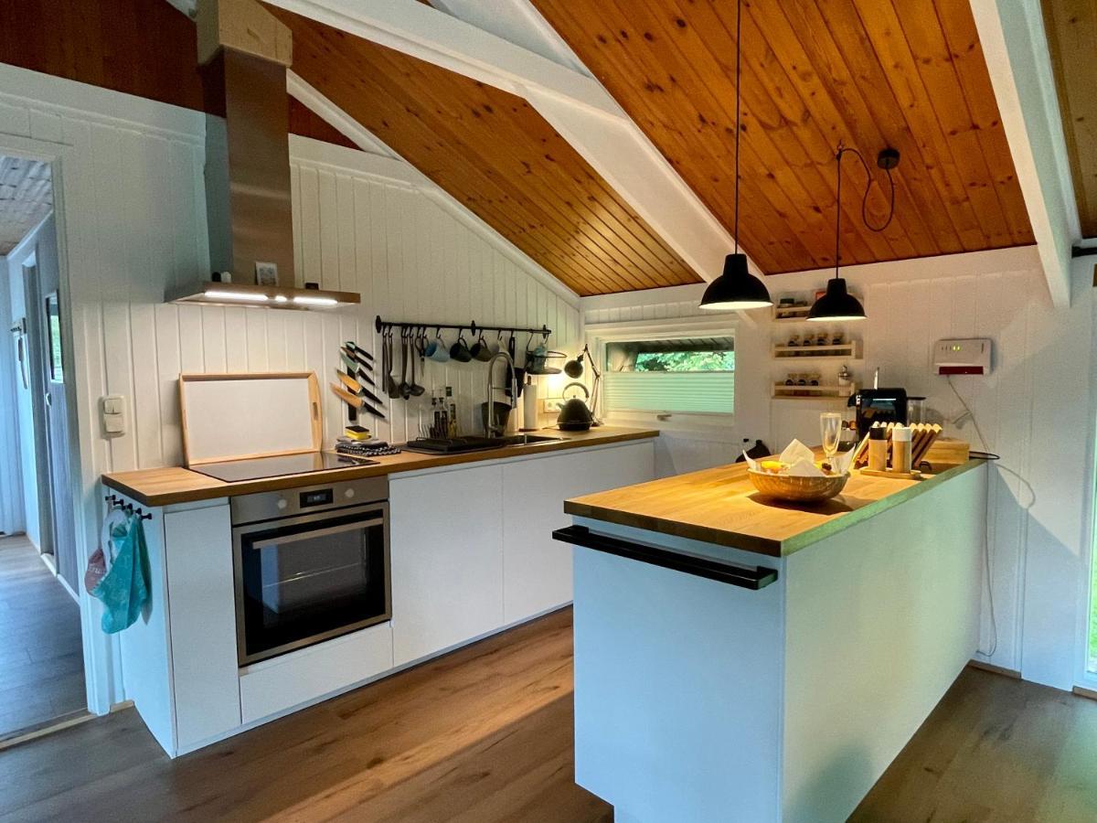Ferienhaus Kleine Auszeit In Der Natur Mit Kamin, Yogamatten, Schoene Kueche Extertal Bagian luar foto